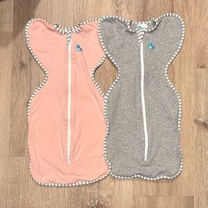 Love to Dream Swaddle Up Newborn EUC Pink and Gray